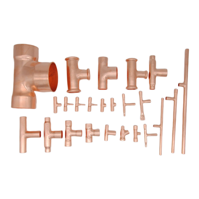 Where can copper fittings be used?